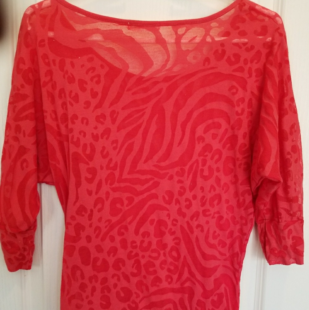 Cheetah print shirt